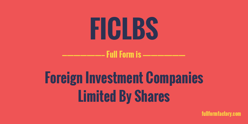 ficlbs-full-form