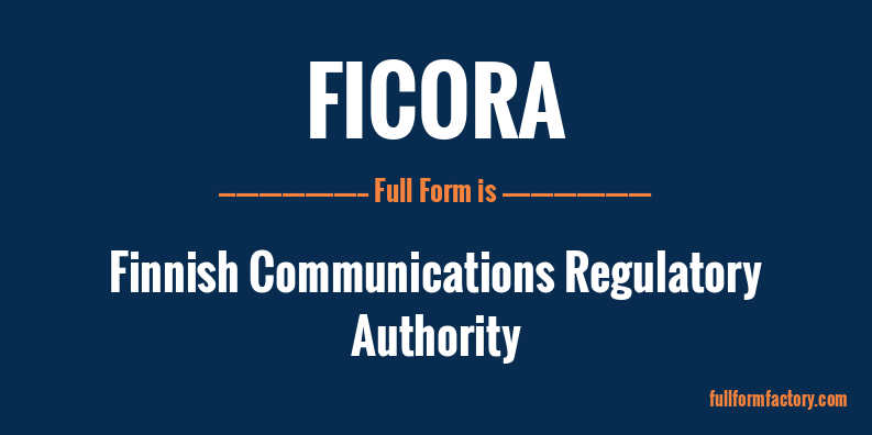 ficora-full-form