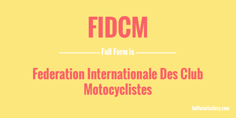 fidcm-full-form