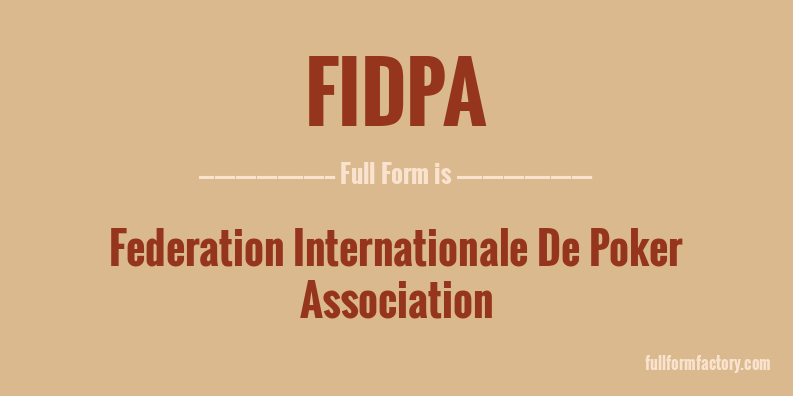 fidpa-full-form