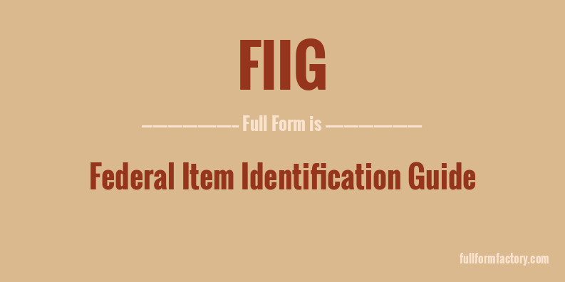 fiig-full-form