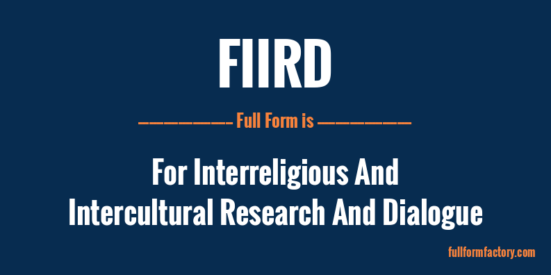fiird-full-form