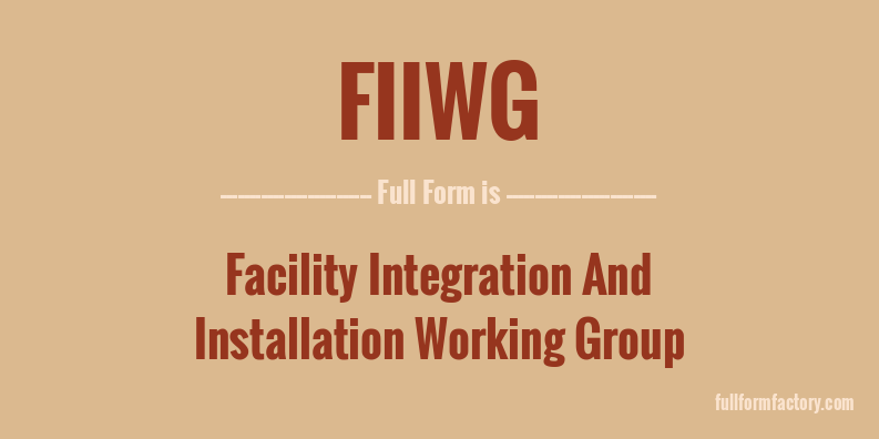 fiiwg-full-form