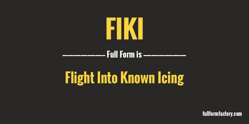 fiki-full-form