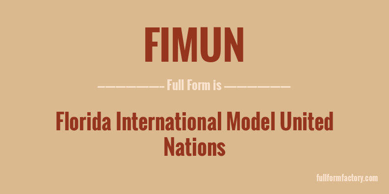 fimun-full-form