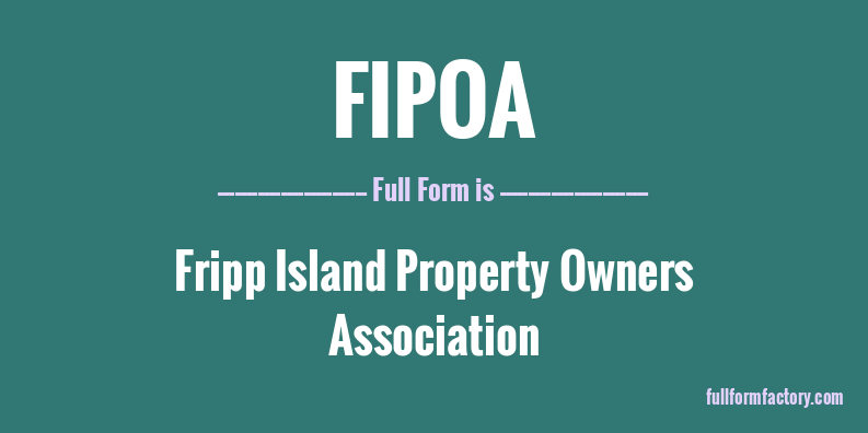 fipoa-full-form