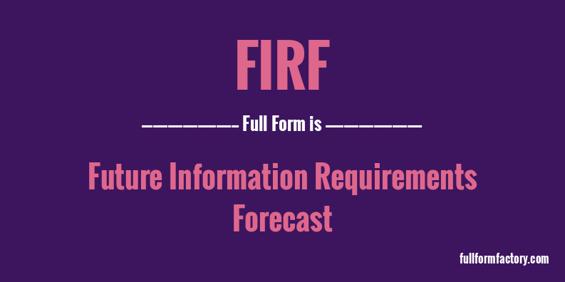firf-full-form