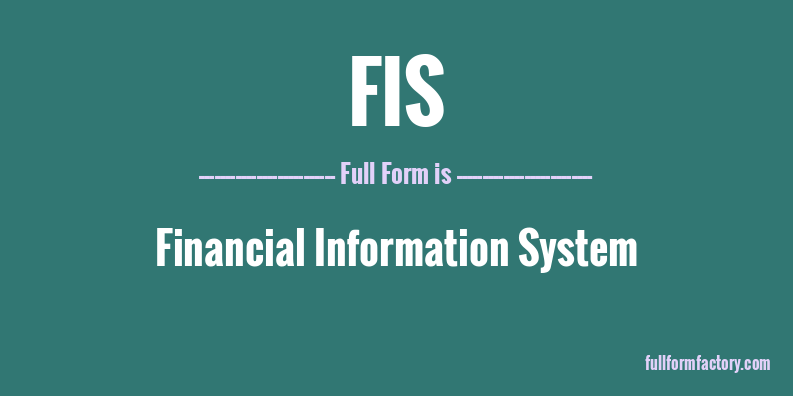fis-full-form