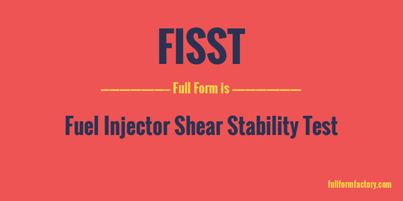 fisst-full-form