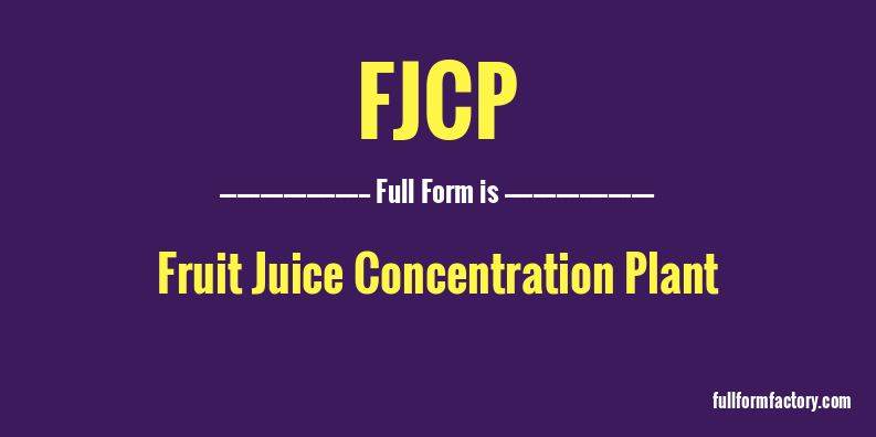 fjcp-full-form