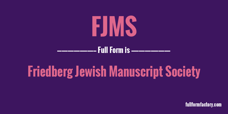 fjms-full-form