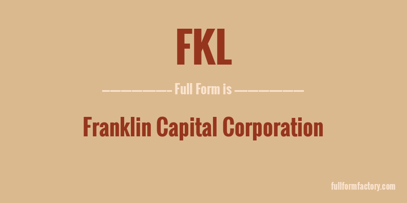 fkl-full-form