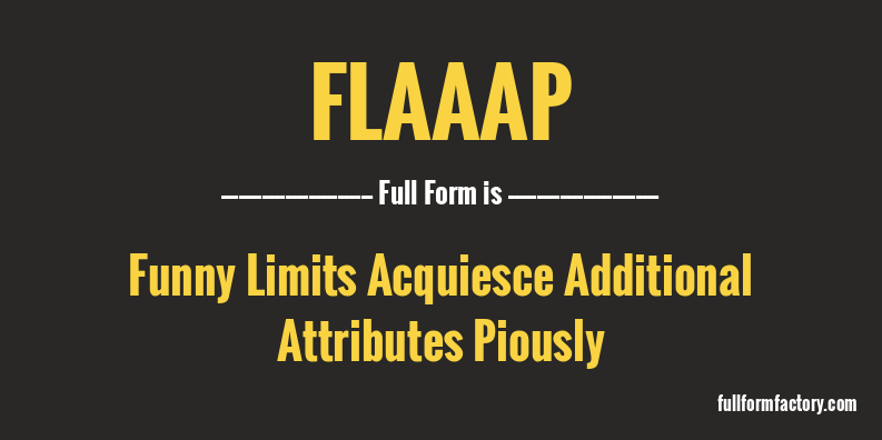 flaaap-full-form