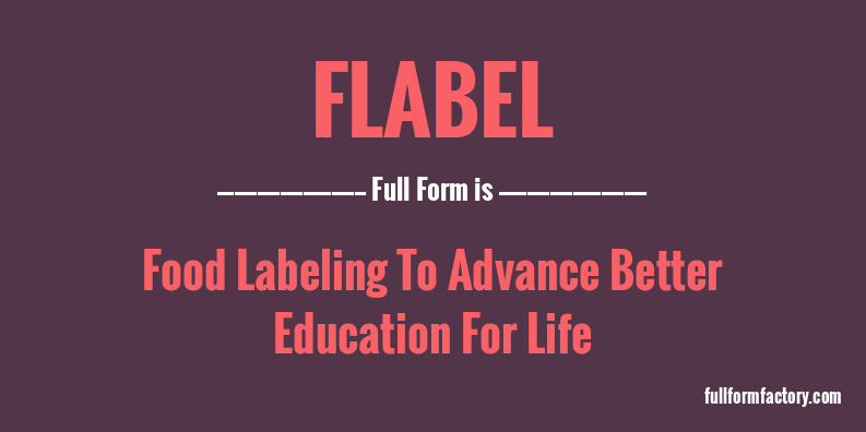 flabel-full-form