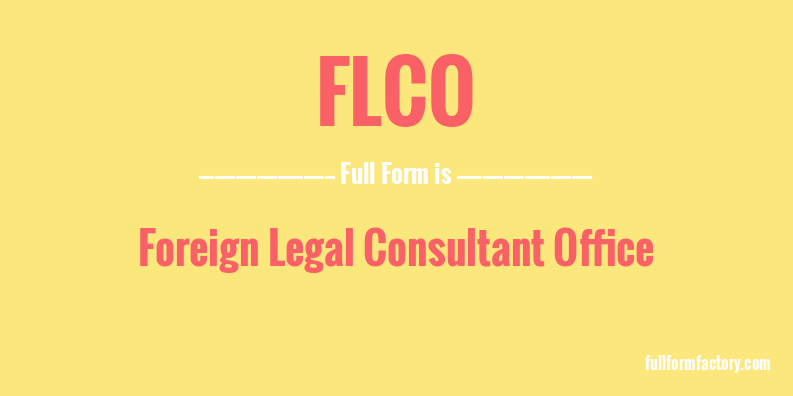 flco-full-form