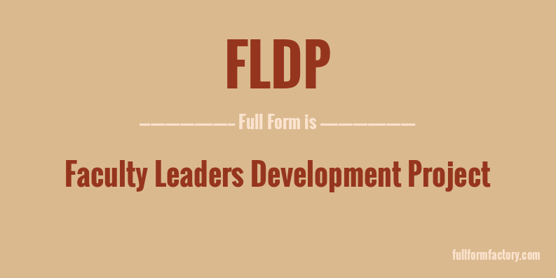 fldp-full-form