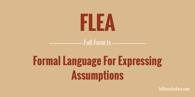 flea-full-form
