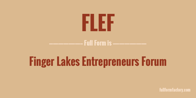 flef-full-form