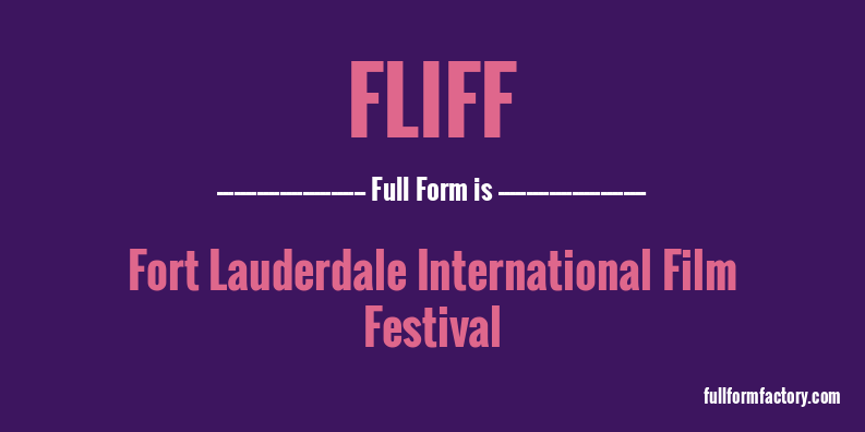 fliff-full-form