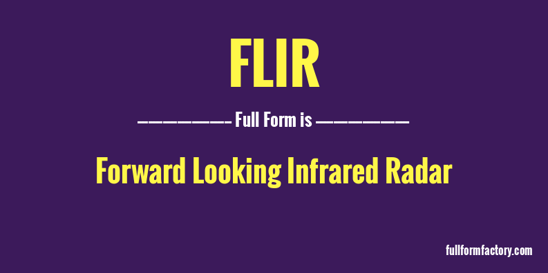 flir-full-form