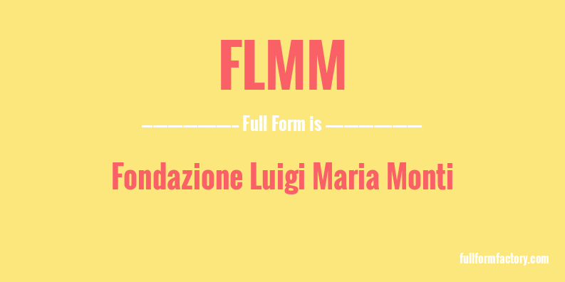 flmm-full-form