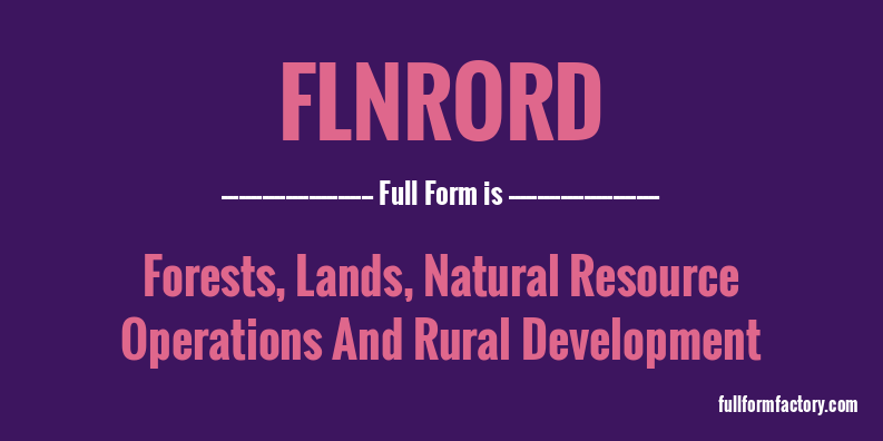 flnrord-full-form