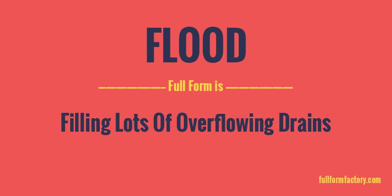 flood-full-form