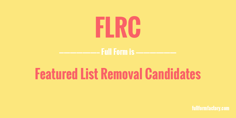 flrc-full-form