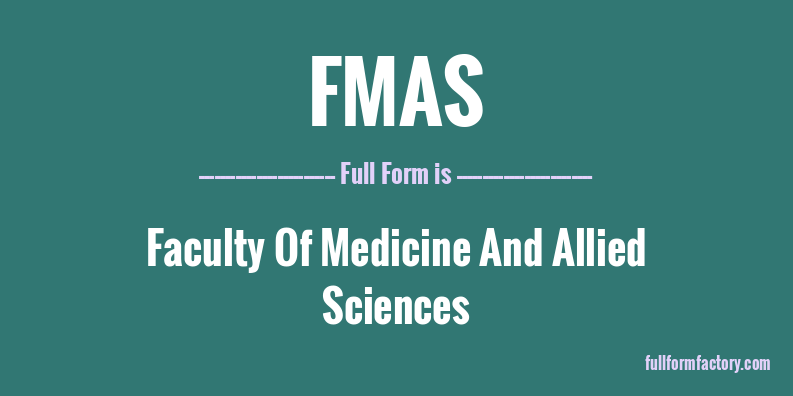 fmas-full-form