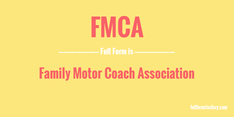 fmca-full-form