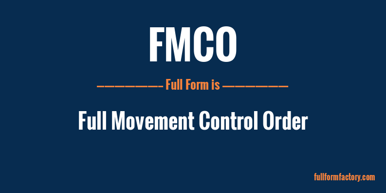 fmco-full-form