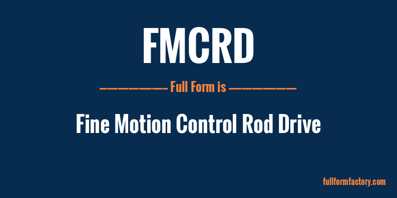 fmcrd-full-form