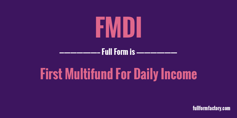 fmdi-full-form