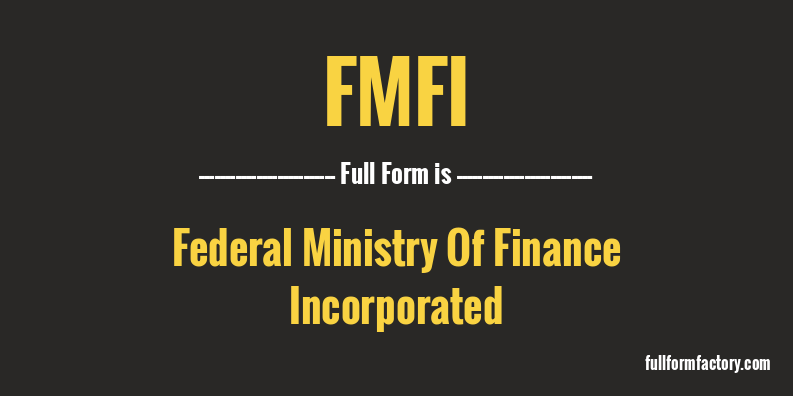 fmfi-full-form