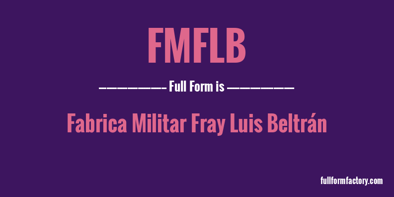 fmflb-full-form