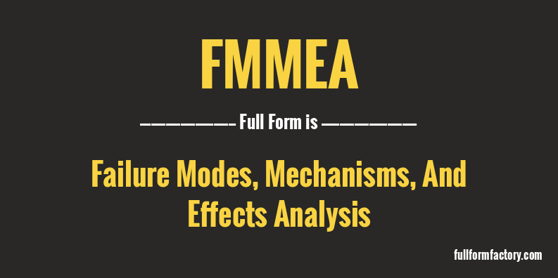 fmmea-full-form