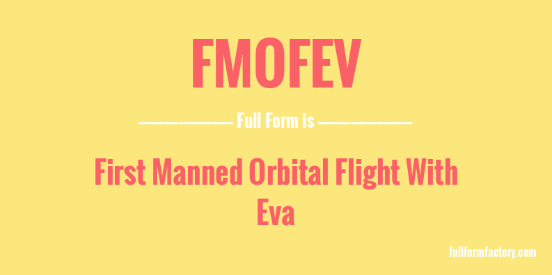fmofev-full-form