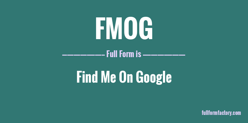 fmog-full-form