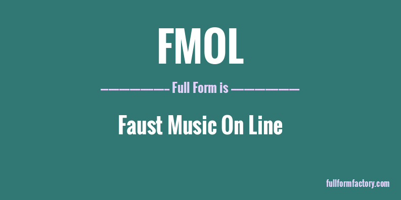 fmol-full-form