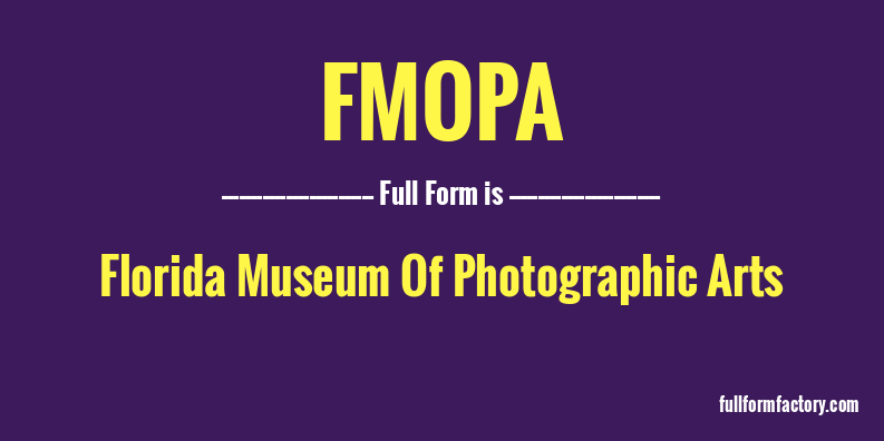 fmopa-full-form