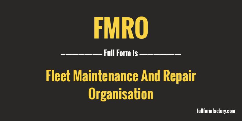 fmro-full-form