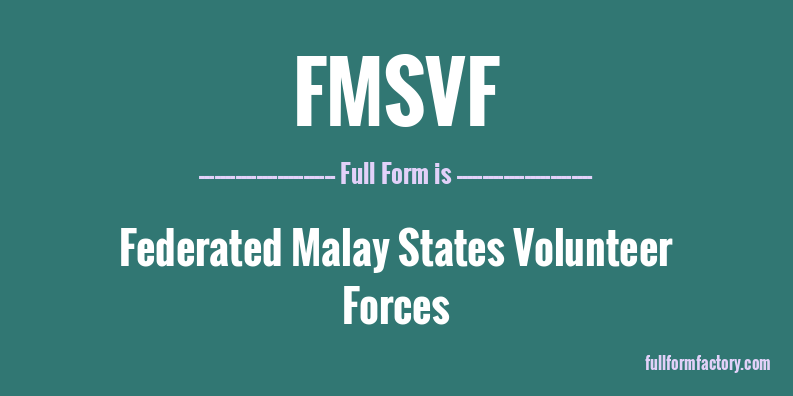 fmsvf-full-form