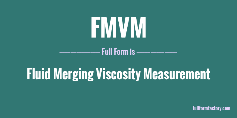 fmvm-full-form