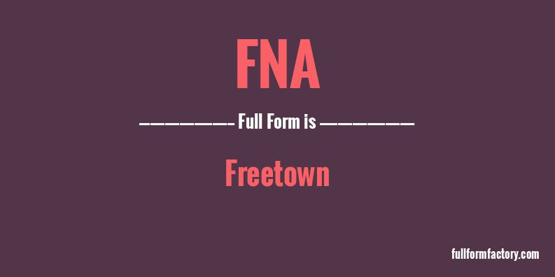 fna-full-form
