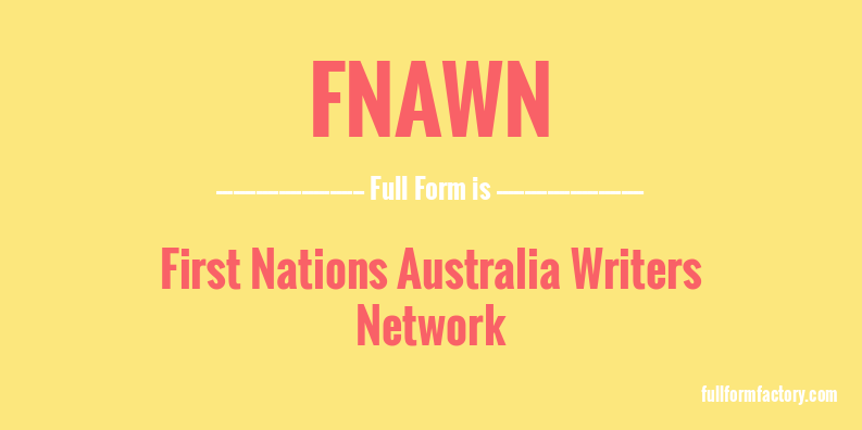 fnawn-full-form