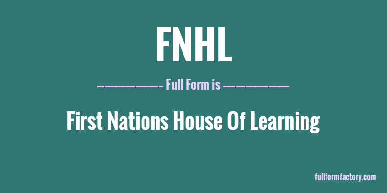 fnhl-full-form