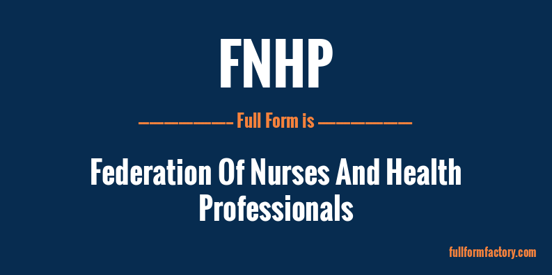 fnhp-full-form