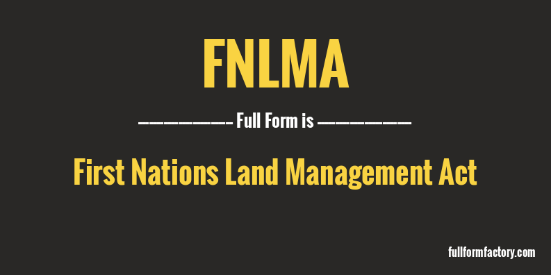 fnlma-full-form