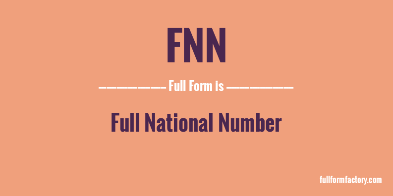 fnn-full-form