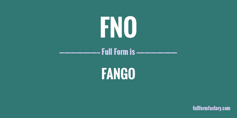 fno-full-form